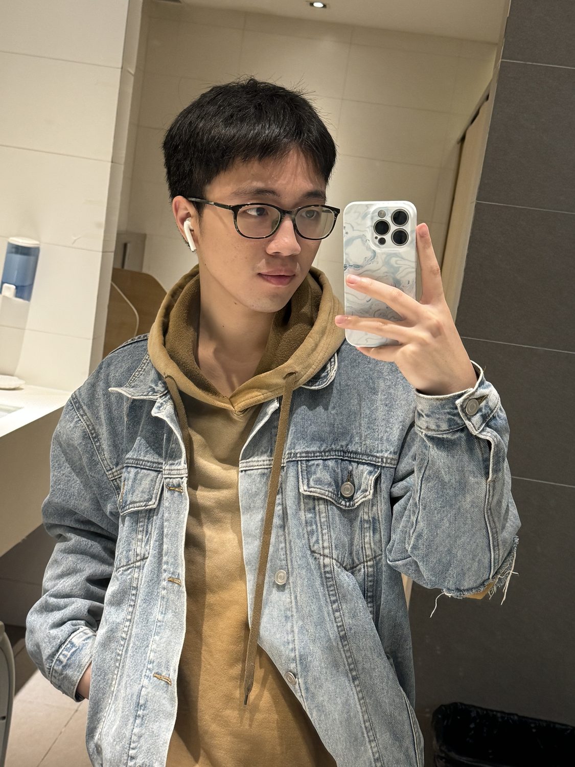 镜子自拍照片