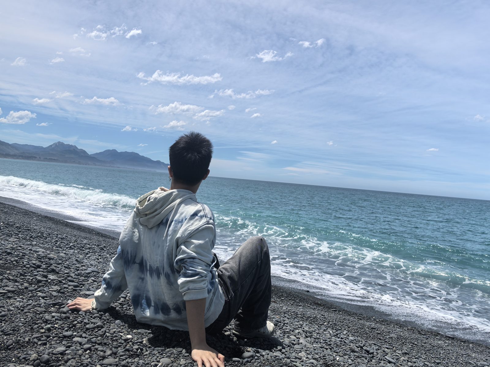 海边旅行照片