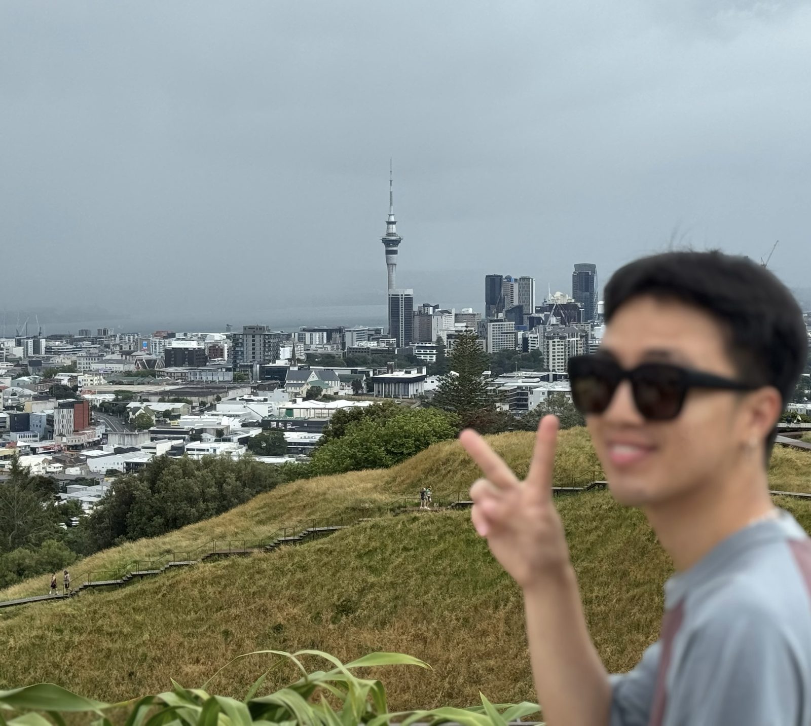 奥克兰城市远景照片
